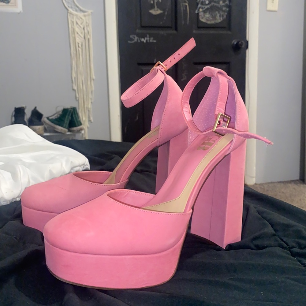 Pink GB heels